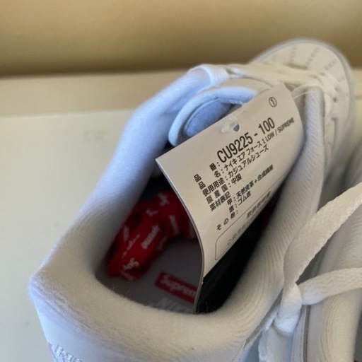 【商談締結済】supreme×NIKE AIR Force1 27.0 未使用