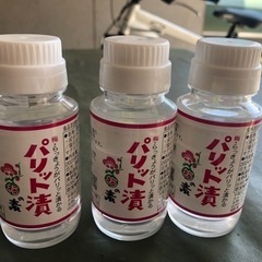 漬物樽　漬物壺　パリット漬の素3本の画像