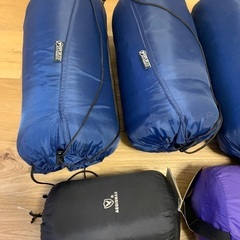 新品寝袋、新品スリープサック等➕RV BOXの画像
