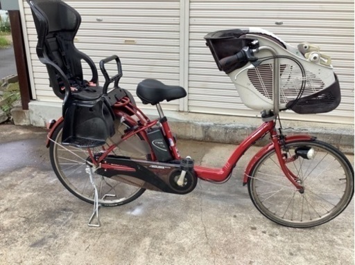 79 パナソニック新機種電動アシスト自転車gyutto22-26アズキイロボディー