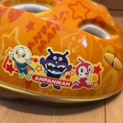 自転車用ヘルメット　アンパンマンの画像