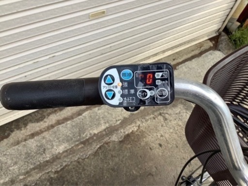 85 ヤマハ新機種電動アシスト自転車pas natura26インチグレーアルミボディー