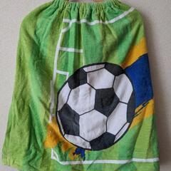 まきタオル　サッカー柄の画像