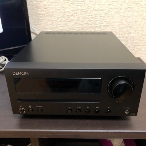 (リモコン無しの為ジャンク扱い)DENON  Bluetooth対応 D-T1