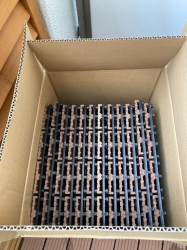 ウッドパネル ブラウン ×56枚