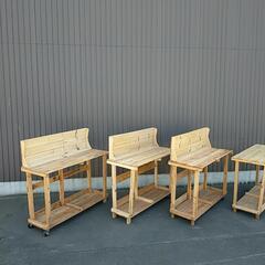多目的テーブル　4セットの画像