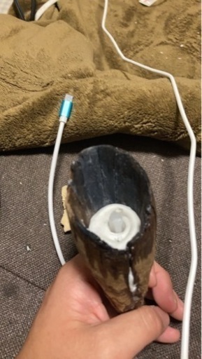流木ライト