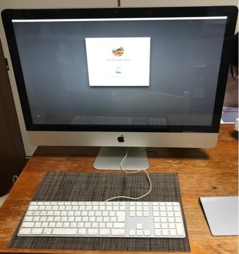 Apple iMac 27'mid2010付属品付き(キーボード・トラックパッド)