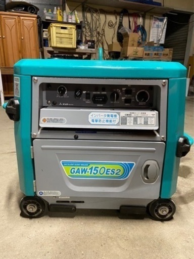 エンジン溶接機兼発電機 デンヨー GAW-150ES ウエルダー