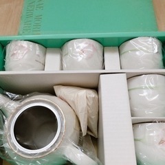 ハナエモリ 茶器セットの画像
