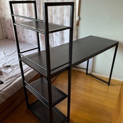 学習机　棚付き