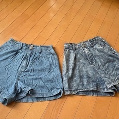 ⭐️ピンクラテ夏用短パン160㌢２セット⭐️