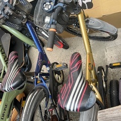 自転車2台(お話し中)