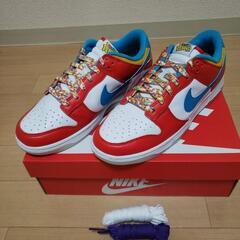 FRUiTY PEBBLES™ × Nike Dunk Low QS "Habanero Red/Dark Sulfur/Laser Blue"