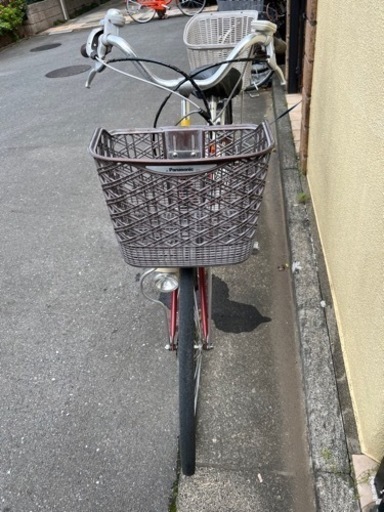 【受渡し予定の方が決まりました】電動アシスト自転車　Panasonic製　内装3段ギア