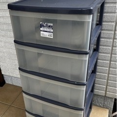 【差し上げます】収納ケース5段の画像