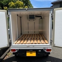 平成18年 サンバートラック TB 冷蔵車 TT2 ホワイト 4WD MT AC PS 走行4.7万キロ 車検対応可の画像