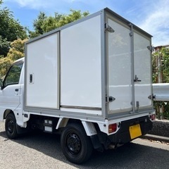 平成18年 サンバートラック TB 冷蔵車 TT2 ホワイト 4WD MT AC PS 走行4.7万キロ 車検対応可の画像
