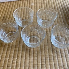 お客様用のガラスコップ5個セット➓