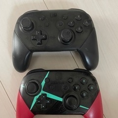 Switch プロコン　2台　ジャンク