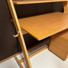 勉強机イス付き※下記の説明文必須　お値下げしました！の画像