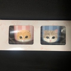 ねこ　コップ　2個セット
