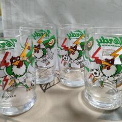 無料【希少】Jリーグ記念（ヴェルディ川崎）コップ　4個セットの画像