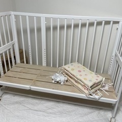 受付終了　そいねーるロング　ベビーベッドの画像
