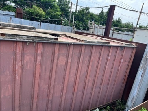 海上コンテナ物置20ft