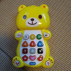 値下げします♫喋るおもちゃ　音声　知育玩具　黄色クマ　英語・色・...