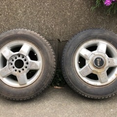 145R12LT タイヤとアルミホイール差し上げます。