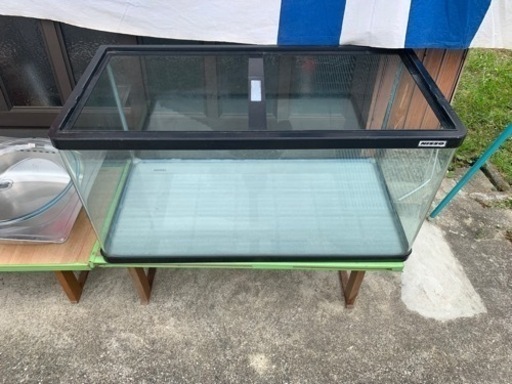 ニッソー90cm  曲面水槽