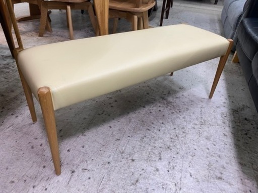 【愛品館 江戸川店】ASAHIWOOD（朝日木材加工）ベンチダイニングテーブル4点セット ID:152-008675-007