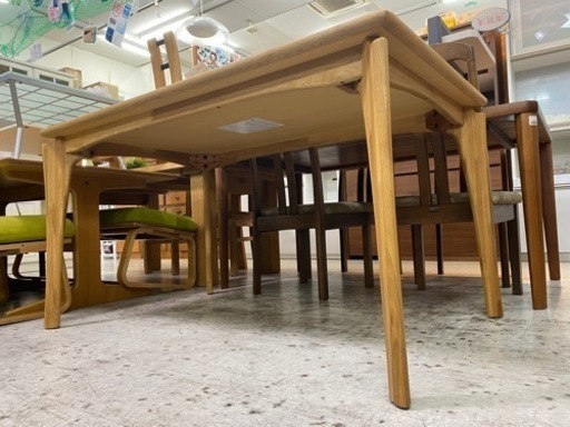 【愛品館 江戸川店】ASAHIWOOD（朝日木材加工）ベンチダイニングテーブル4点セット ID:152-008675-007