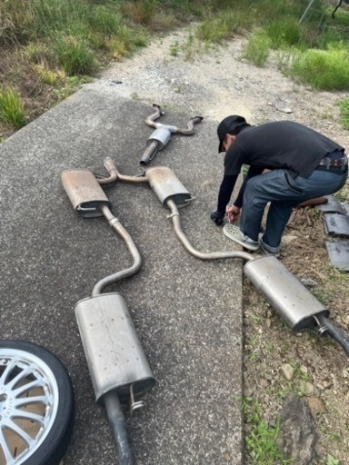 20セルシオ 純正マフラー