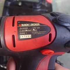 ‼️値下げ‼️電動インパクトドライバーBLACK＆DECKER  SX5000の画像
