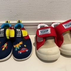 【取引中】12cm 靴・ピコピコサンダル(未使用品)