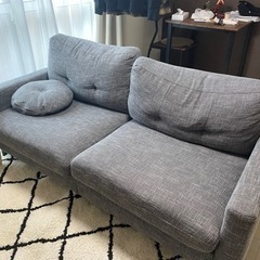 3人掛けソファ　無料