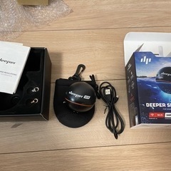 deeper 釣り　魚探　釣具