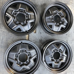ジムニー　JB23 等　純正スチールホイール4本