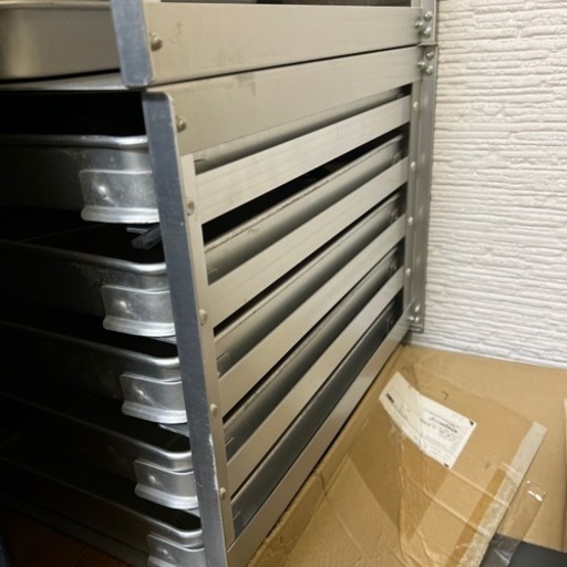 飲食店　パンラック　5段　バット付き