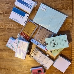 文具　単語カード　メモ　ダイソー他　