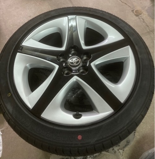 値下げしました⭐️未使用‼️プリウス 50系 前期 17インチ純正ホイール タイヤ4本セット