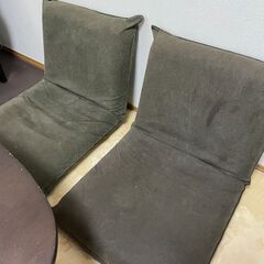 【無印良品】「座いす　小」＆「洗いざらしの綿帆布座いす・小用カバ...