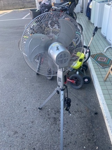業務用　扇風機 ５０ｃｍアルミハイスタンド扇　開放式 OPF-50AS リサイクルショップ宮崎屋佐土原店R5．6.4