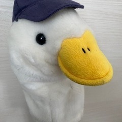 中古 非売品！ アフラック ダック ドライバー用 ヘッドカバー