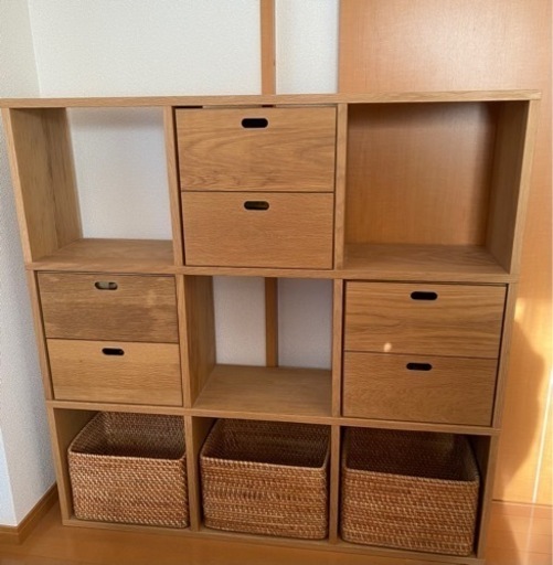無印良品　スタッキングシェルフ　棚