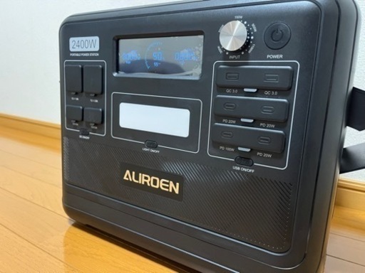 ポータブル電源　F2400