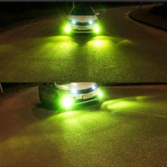 最終値下げ!　LEDフォグランプ　レモンイエローH8H9H11H...