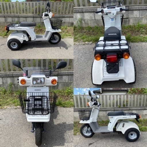 ☆走行少！ジャイロX快速2スト！バッテリー・プラグなど新品☆キャブオーバーホールでエンジン一発始動^_^50cc原付スクーター☆